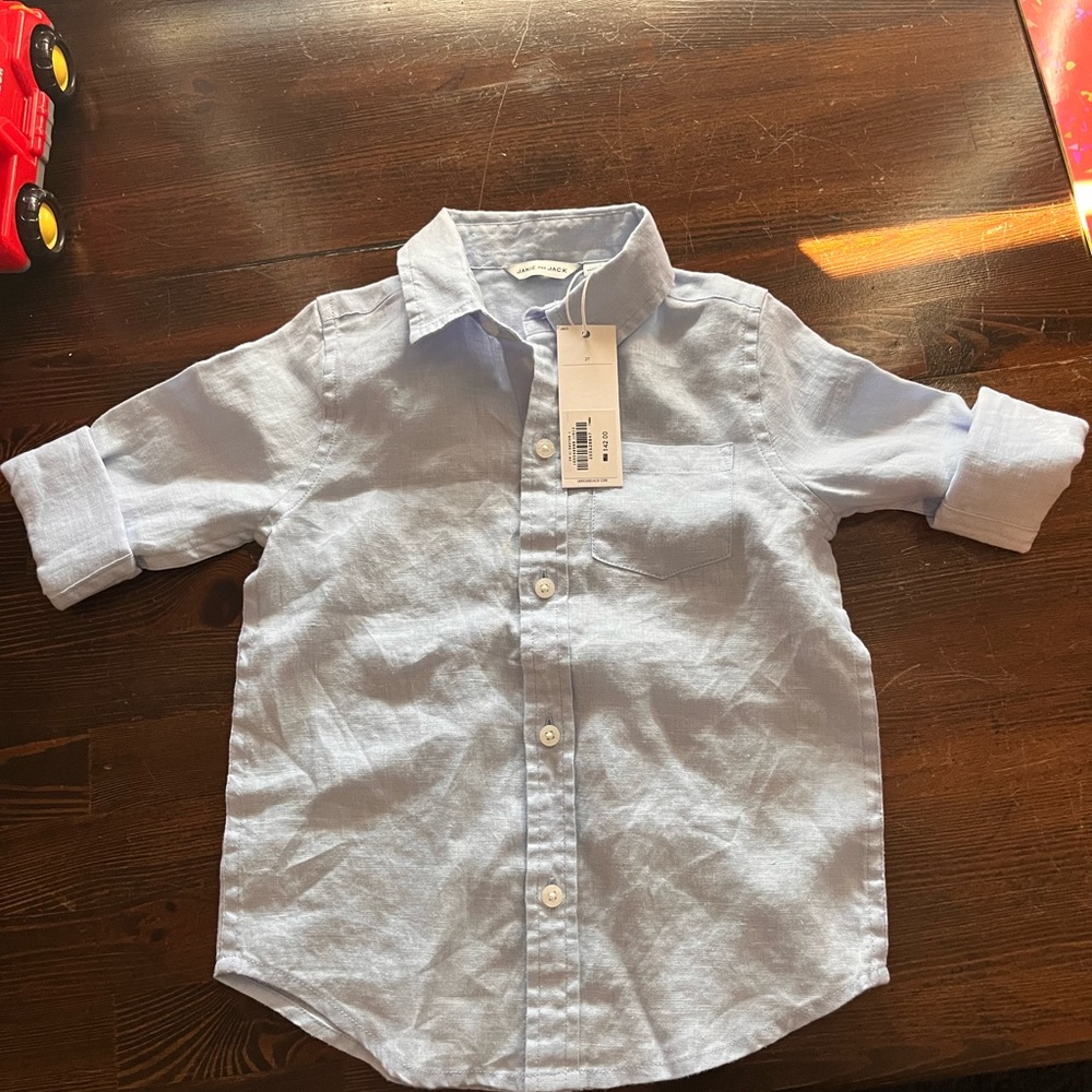 Light Blue Kids Shirt